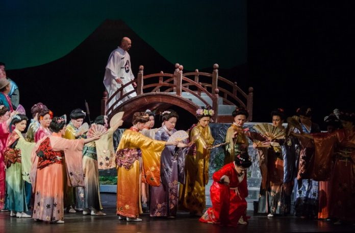 Imagine din spectacolul ”Madama Butterfly” de Giacomo Puccini, Opera Națională București