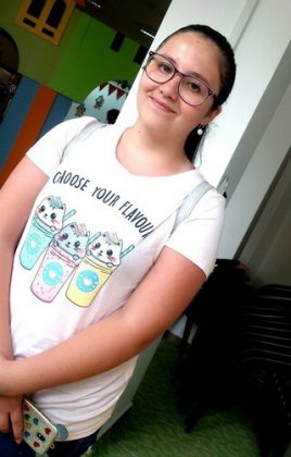 Andreea-Roxana Cara, 13 ani, Şcoala gimnazială &rdquo;Ion Băncilă&rdquo;, Brăila