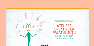 Ateliere creative la Palatul Suțu organizate de Asociația PlaYouth