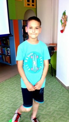 Sabin-George Preda, 10 ani, Şcoala gimnazială &bdquo;Mihu Dragomir&rdquo;, Brăila