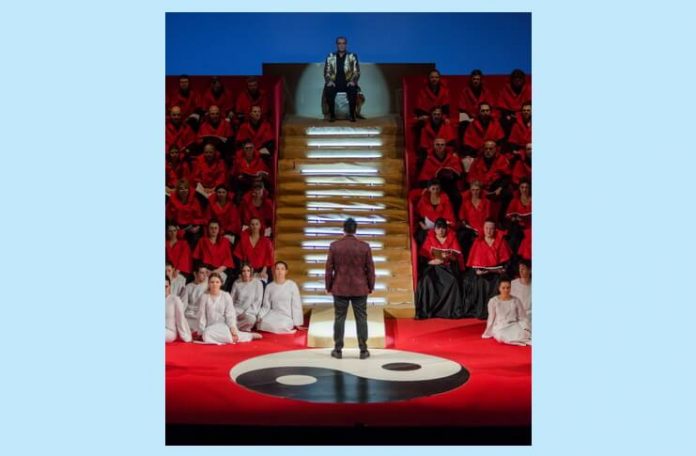”Turandot” de Pucini, Opera Națională București. Fotografie de Sebastian Bucur