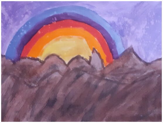 Desene de Andreea-Rocsana Scară, 13 ani, membră a grupului artistic &bdquo;Nino Nino&rdquo;