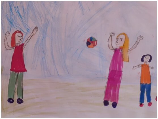 Desene de Marina-Karina-Christine Zaharia, 10 ani, membră a grupului artistic &rdquo;Nino Nino&rdquo;