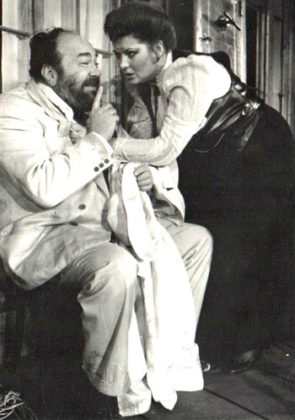 Florina Cercel și George Constantin &icirc;n &rdquo;Vassa Jeleznova&rdquo; de Maxim Gorki, 1988