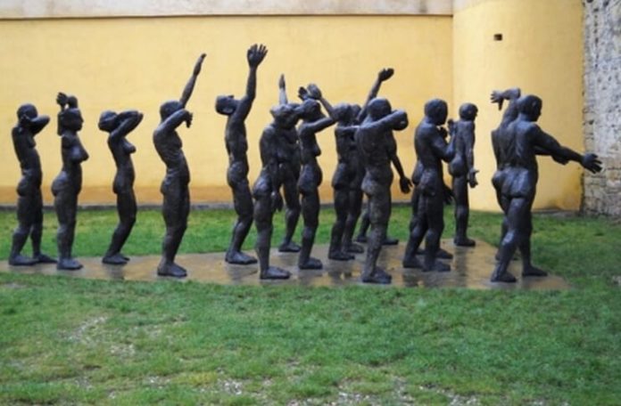 Grup statuar din Spațiul de Reculegere și Rugăciune, Muzeul Victimelor Comunismului şi al Rezistenţei, Sighetu Marmației