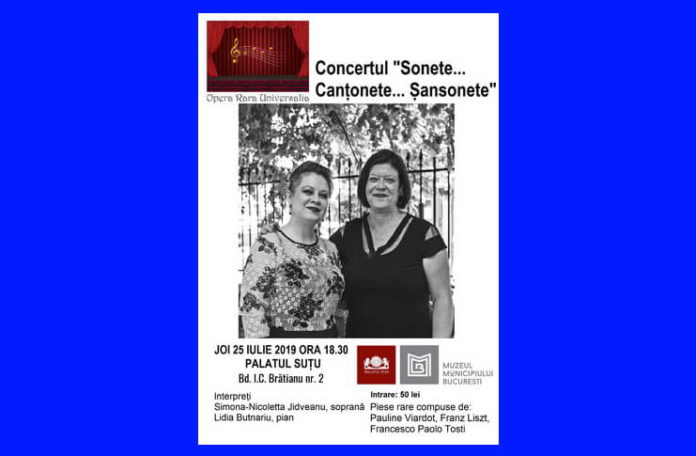 concert palatul sutu cantonete