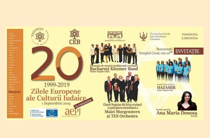 zilele culturii iudaice 2019