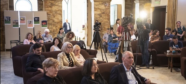 Imagine de la conferința de presă, 26 septembrie 2019, ICR