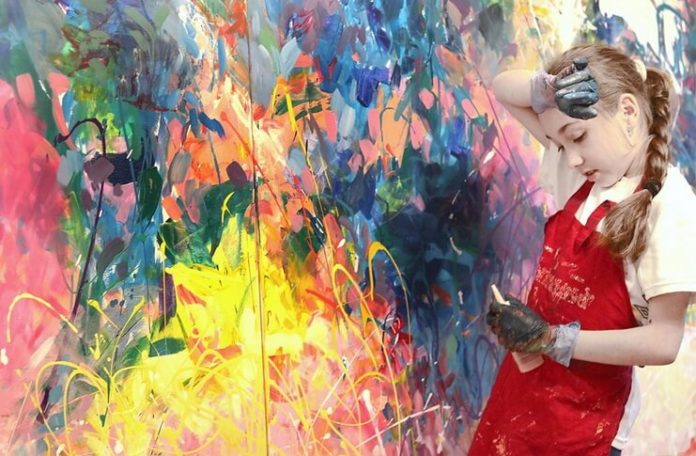 Maia Truțulescu, ”Joy of colours”, detaliu