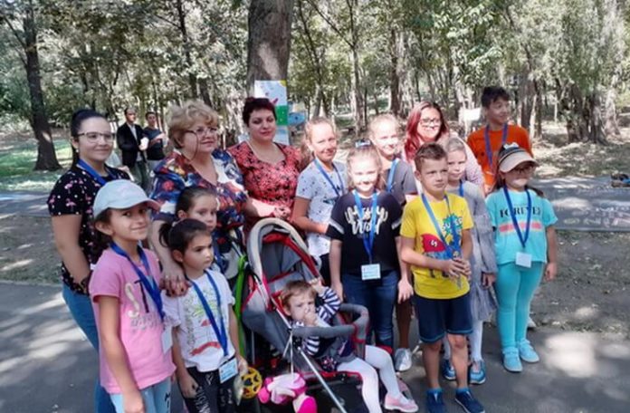 În Parcul Monument din Brăila, 15 septembrie 2019