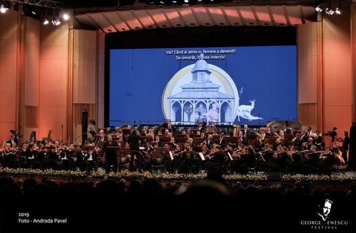 ”Femeia fără umbră” de Richard Strauss, operă în concert, Sala Palatului, 4 septembrie 2019. Fotografie de Andrada Pavel