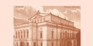 Vechiul Teatru Național din București (1852 – 1944). Sursa foto: site-ul TNB