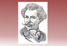 Barbu Ștefănescu-Delavrancea, desen din ”Universul literar, 26, nr. 35, 24 august 1909
