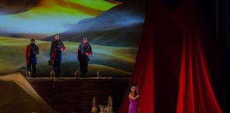 Știri: Tenorul Călin Brătescu, invitat special în spectacolul „Samson și Dalila” pe scena Operei Naționale București (22 noiembrie 2019) Fotografie de Sebastian Bucur, ONB