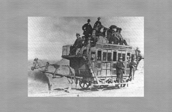 primul tramvai cu cai tara galilor