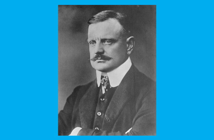 Jean Sibelius, fotografie de Daniel Nyblin, 1913