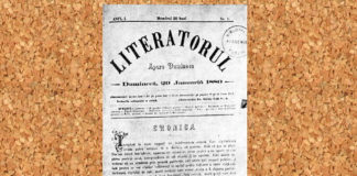 Revista „Literatorul”, 146 de ani de la apariție Prima_Pagina-Literatorul 1880. jpg