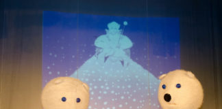 ”Crăiasa zăpezilor”, Teatrul ”Gulliver” din Galați. Fotografie de Lucian Marin