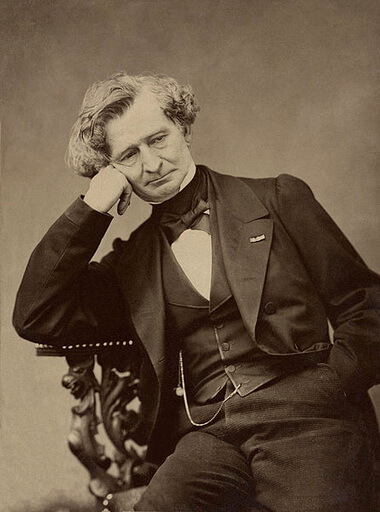 Hector Berlioz, fotografie de Pierre Petit, 1863