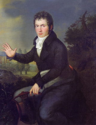 Joseph Willibrord M&auml;hler, &bdquo;Ludwig van Beethoven&rdquo;, 1804&ndash;1805