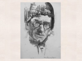 Panait Istrati, portret de Adina Romanescu, 2017. Inedit.