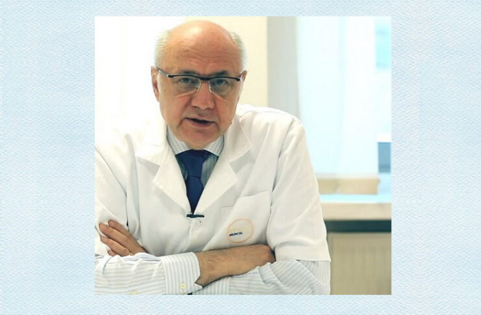 Prof. dr. Irinel Popescu. Sursa foto: Facebook (https://www.facebook.com/GralMedical.servicii.medicale/photos/a.200000790038078/2303012323070237/?type=1&theater)