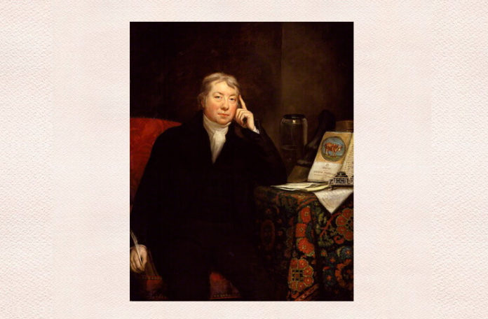 Edward Jenner, portret de James Northcote, 1803 sau 1823