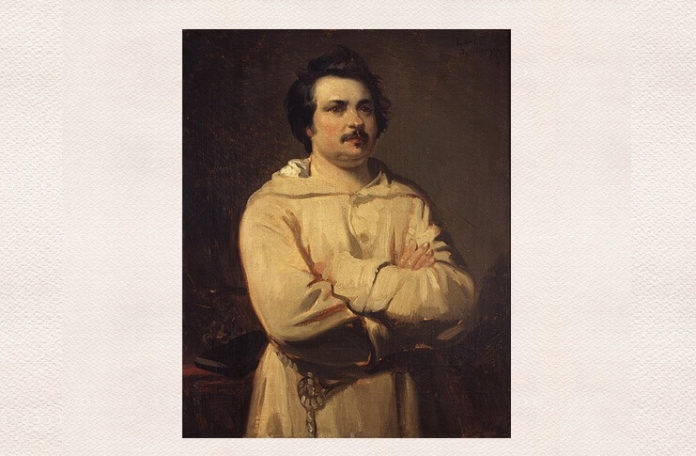 Honoré de Balzac, portret de Louis Boulanger, Musée des Beaux-Arts de Tours