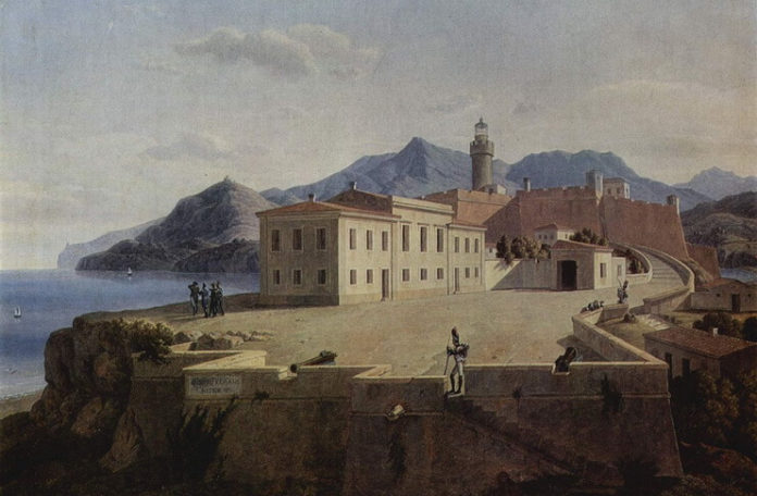 Leo von Klenze, „Insula Elba”, 1839 Leo von Klenze, „Insula Elba”, 1839