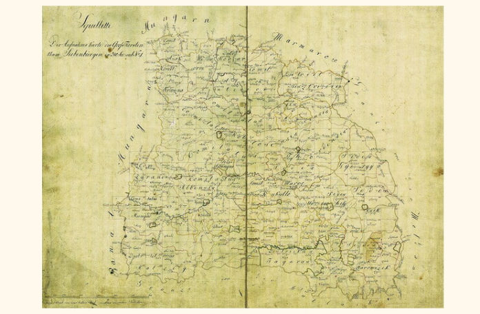 Marele Principat al Transilvaniei, în hărțile iozefine, 1769-1773
