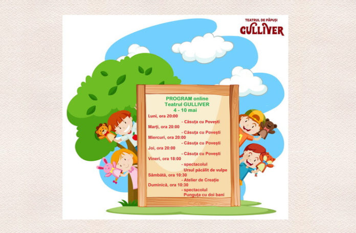 Program 4-10 mai Teatrul GULLIVER