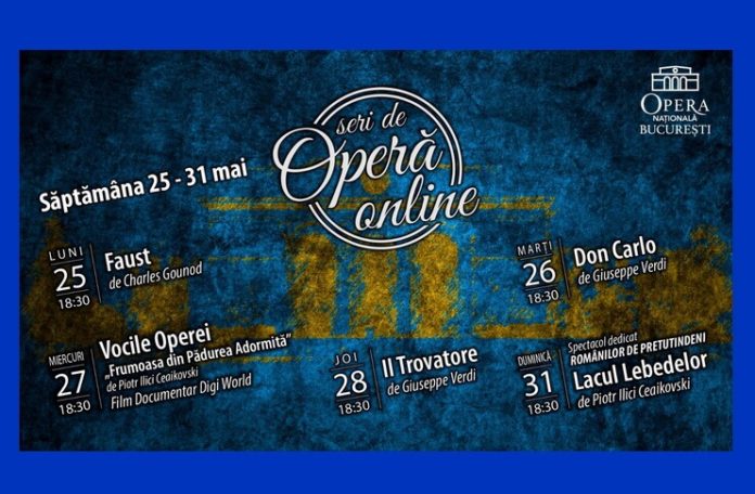 Saptamana 10 - Faust - Don Carlo - Vocile Operei - Il Trovatore - La Traviata-ONB