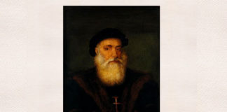 Vasco da Gama, portret de autor necunoscut, Muzeul de Artă Veche, Lisabona