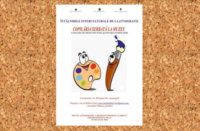 copilaria serbata la muzeu afis