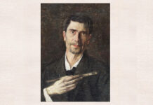 Ștefan Luchian, „Un zugrav”, autoportret, între 1905–1907, Muzeul Național de Artă al României
