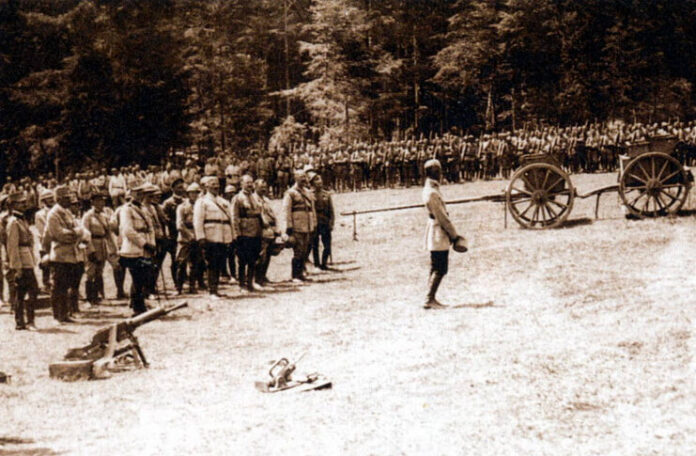 Mărășești, 1917
