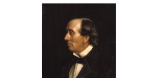 Carl Bloch, Portretul lui H. C. Andersen, 1869, colecție privată