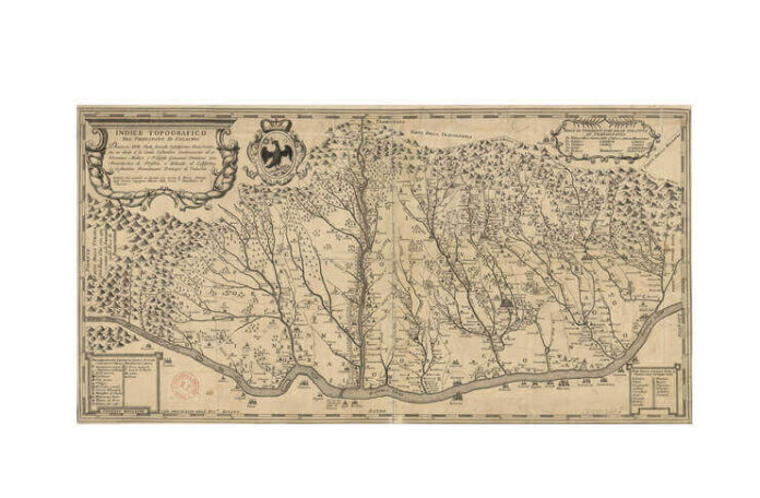 Harta Țării Românești întocmită de Anton Maria Del Chiaro, 1718 (1) (1)
