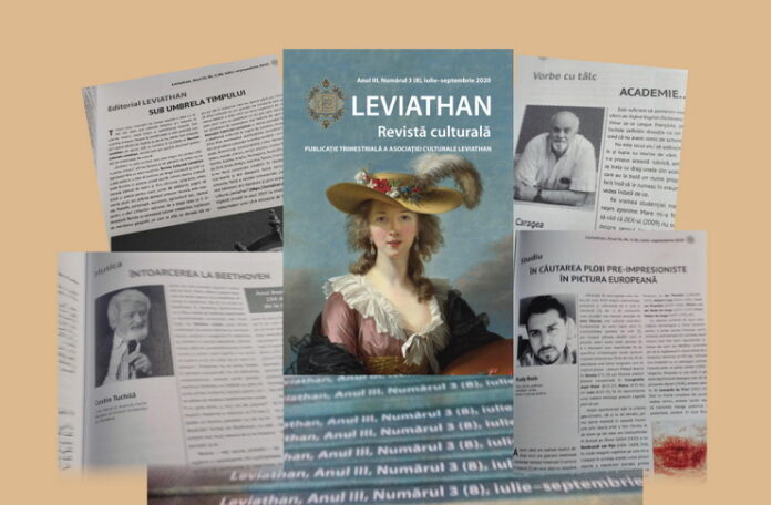 revista culturala leviathan nr. 3(8) 2020 editia tiparita
