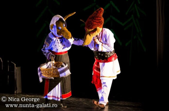 „Capra cu trei iezi”, Teatrul „Gulliver” din Galați. Foto: Nica George. Sursa: Teatrul „Gulliver”
