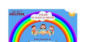 Știri: O nouă experiență creativă la Teatrul „Gulliver” din Galați (20 septembrie 2020) Atelier de joaca si creatie teatrul gulliver galati