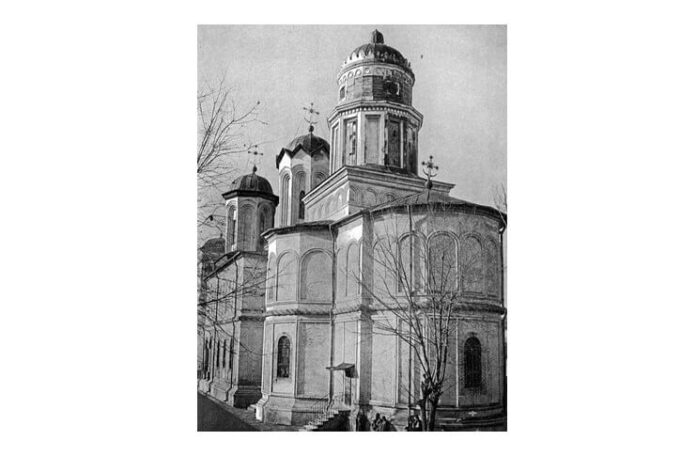 Biserica Mănăstirii Văcărești în 1906
