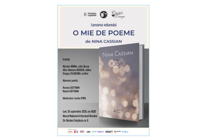 Lansare-Nina-Cassian_28-septembrie 2020