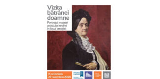Ştiri: Eveniment expozițional: „Vizita bătrânei doamne”. Portretul mamei lui Theodor Aman revine în locul creaţiei (15 octombrie 2020, București) Afis Batrana doamna