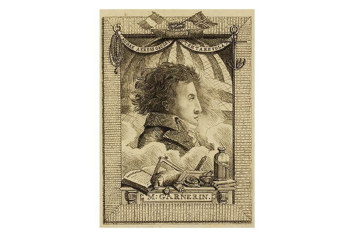 Pagini din istoria parașutei (22 octombrie 1797) André-Jacques Garnerin