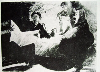 Premiera operei bufe în două acte „O noapte furtunoasă” de Paul Constantinescu la Opera Română din Bucureşti (25 octombrie 1935) Jiquidi_ilustratie o noapte furtunoasa