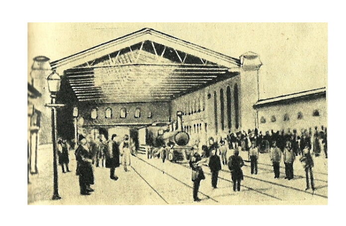 gara-Fillaret primul tren bucuresti giurgiu 1869