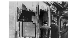 10 noiembrie 1938: magazin distrus în Noaptea de cristal