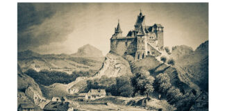 Ludwig Rohbock, Castelul Bran, 1883