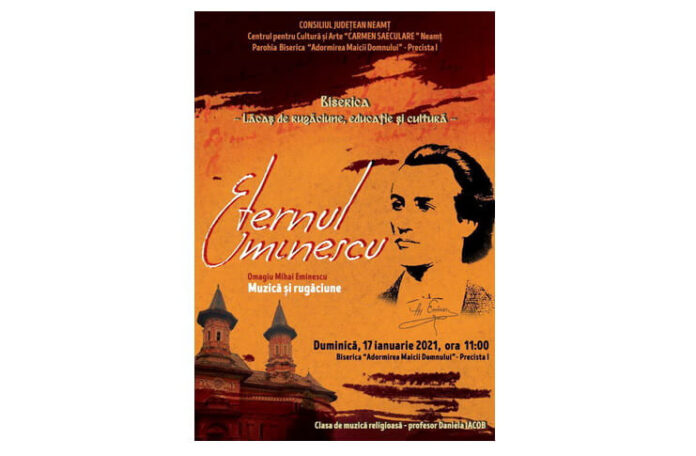 eternul eminescu afiș